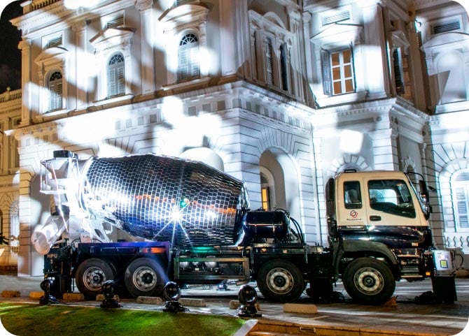 Singapore National Gallery Disco Truck